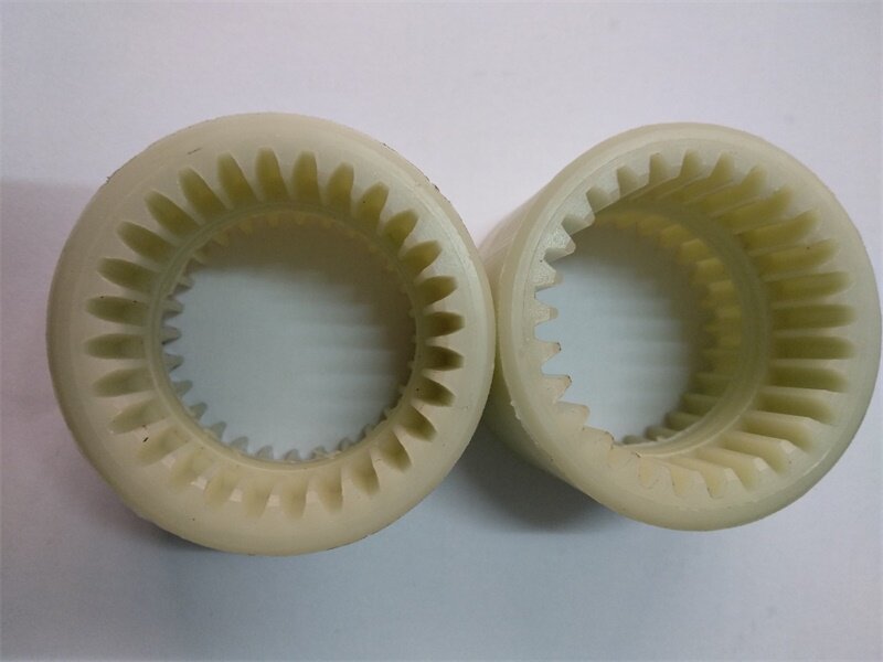 High quality high strength NL nylon coupling inner tooth sleeve NL nylon sleeve Oil pump coupling Plastic braces 45 teeth