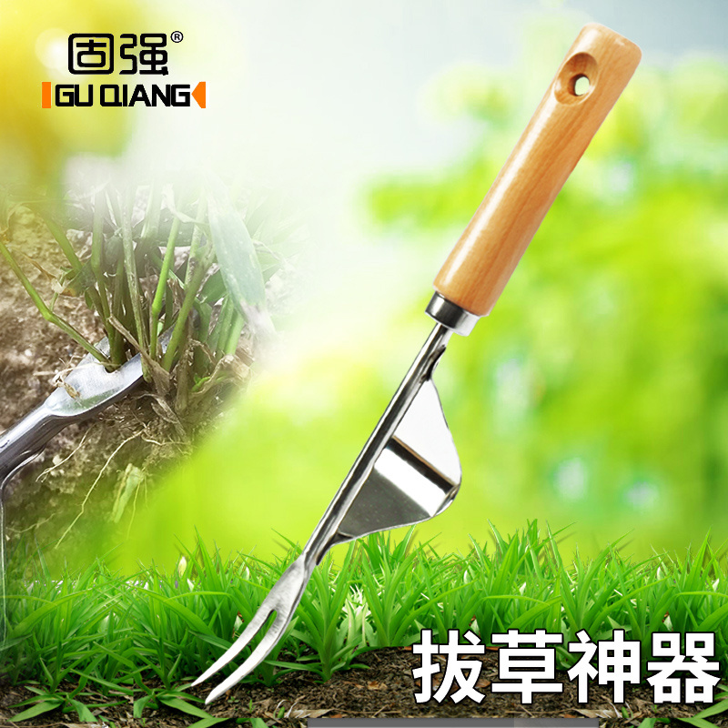 Gardening weeding machine Grass Puller stainless steel Root Puller Pine Soil Instrumental Pluscuter Grass Turner Special Digging Root