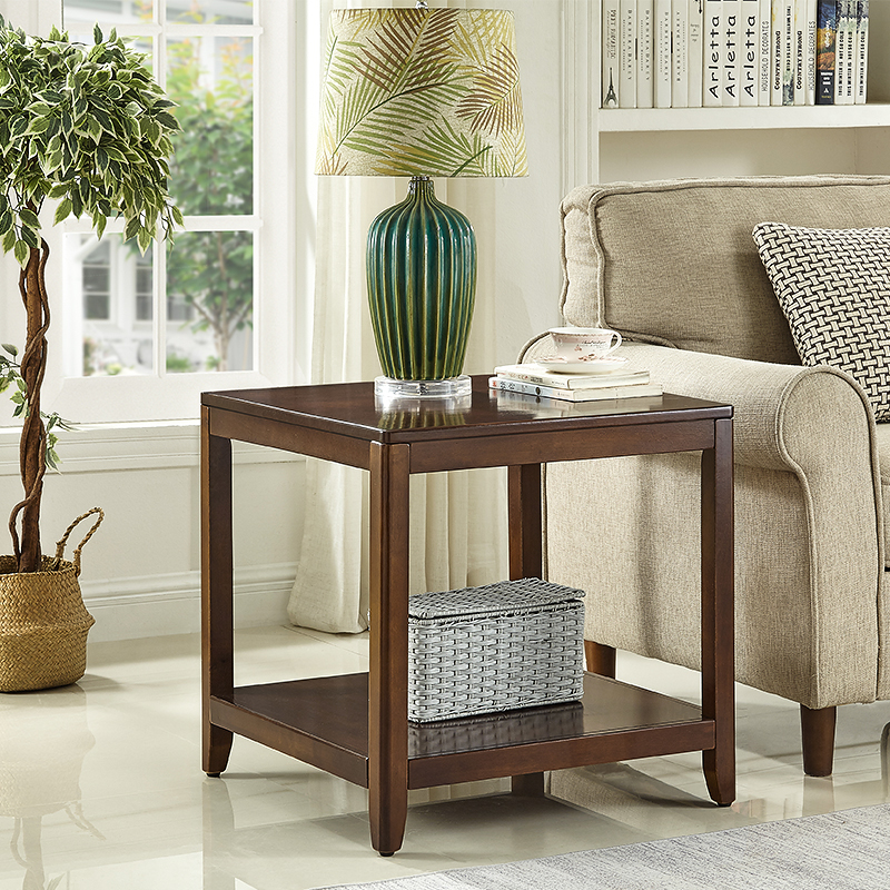 Solid wood sofa side cabinet side cabinet side small tableside side small tea few small coffee square cabinet side table