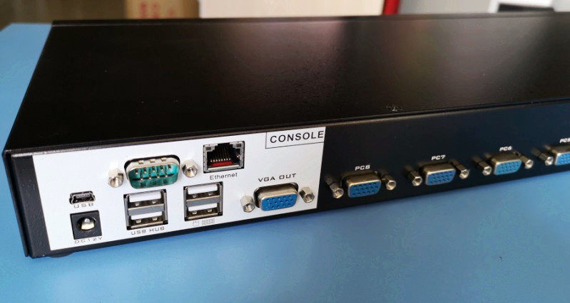 New Maxtor MT-9108UP remote ip kvm switcher 8-port usb automatic rack computer 8 in 1 out