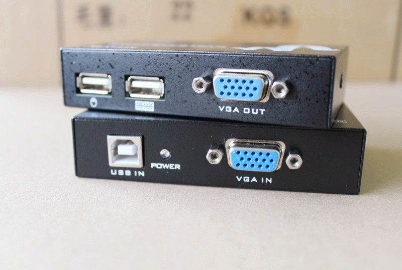 New Maituo MT-100UK-U KVM extender 100 m hard disc recorder DVR lightning protection USB key mouse VGA