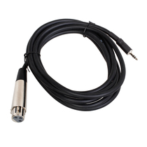 ISK C-4 C4 3 5 stereo pair Cannon busbar 2 5 m microphone Line high shielded audio line