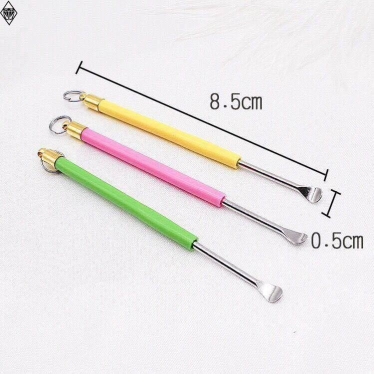 Adult female special extraction ear deity Earthen Spoon single Dig Ear New Buttoned ear hanging key buckle durable Jean