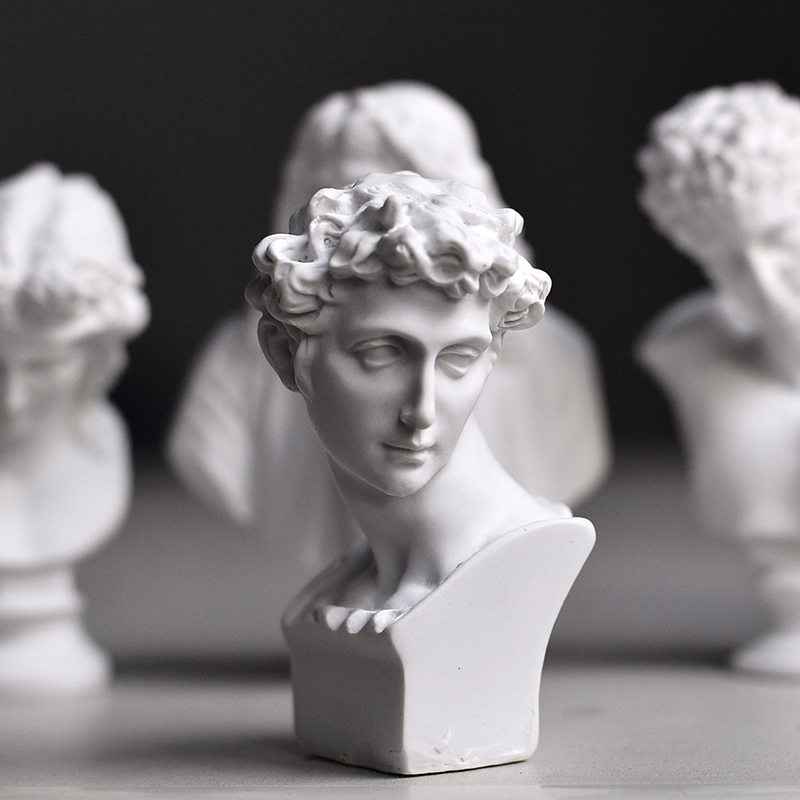 Special Price Sketch Sketch Small Avatar Mini Resin Plaster Small Avatar Hem 6-7cm Set of 10 58 58