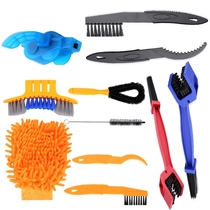 Chain cleaning artifact motorcycle chain brush bicycle mountain bike chain cleaning tool chain washer universal brush