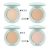 Chính hãng Gemeng Plant Oil Control Makeup Pressed Powder BB Cream Silky Soft Flawless Loose Powder Che khuyết điểm Phấn khô Làm sáng tông da - Bột nén