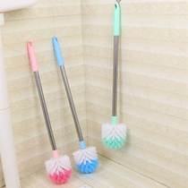 Cleaning brush round head wash toilet brush squat toilet no dead corner toilet brush toilet tool toilet brush lengthy