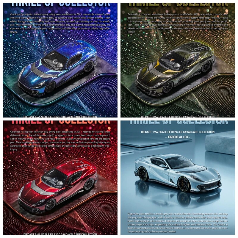 Fumei Toc 1/64 Ferrari 812C [Cruise] 3.0 Cavalcade Collection