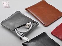 Samsung Samsung portable mobile hard drive T3 T5 SSD custom protective case Leather case Double layer