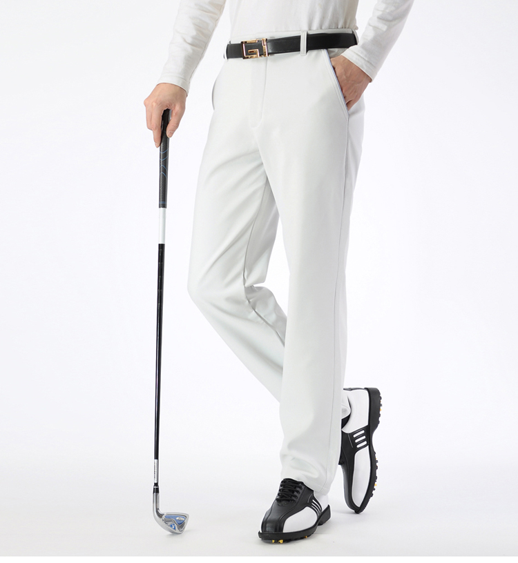 Cộng với phiên bản nhung! Golf quần nam mùa thu và mùa đông quần thể thao đàn hồi cao bóng quần ấm quần áo golf 	bộ đánh golf nữ	