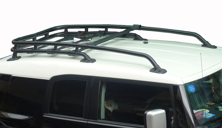 Dành riêng cho Toyota FJ Cool Road Ze giá hành lý trên nóc sửa đổi Giá hành lý nguyên bản giá nóc hợp kim nhôm - Roof Rack