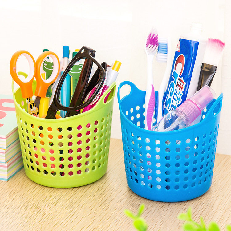 Round Storage Basket Tabletop Storage Box Containing frame containing basket finishing basket finishing box plastic basket containing box