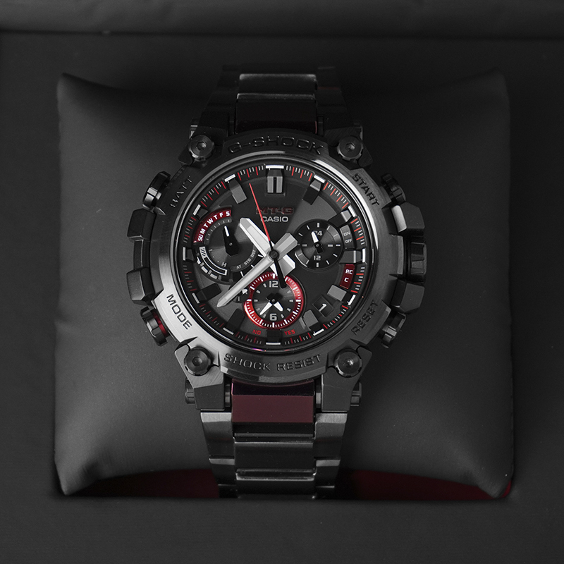 Casio G-Shock Watch Men's Sapphire Nissan Carbon Fiber Radio Wave Solar Bluetooth Watch Mtg-B3000