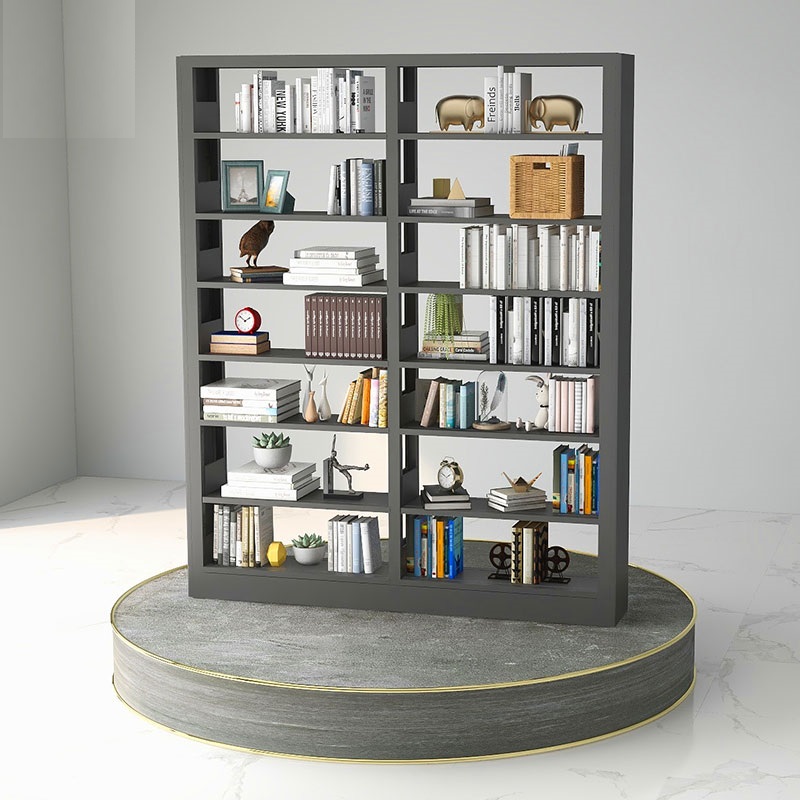 Add Height Seven Floors Steel Library Bookshelves Home Bookstore Full Wall Top Tianlitian Books Audio And Video Information Containing shelf