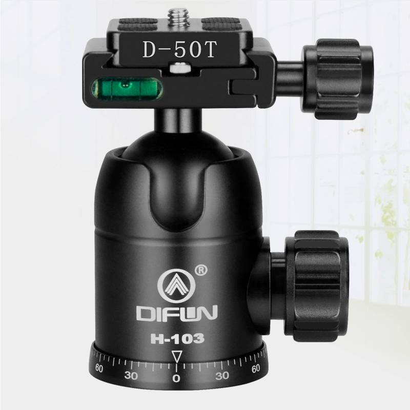 Máy ảnh chụp ảnh Dianfeng H103 macro toàn cảnh đầu bóng DSLR chuyên nghiệp giảm xóc toàn cảnh video trực tiếp PTZ - Phụ kiện máy ảnh DSLR / đơn