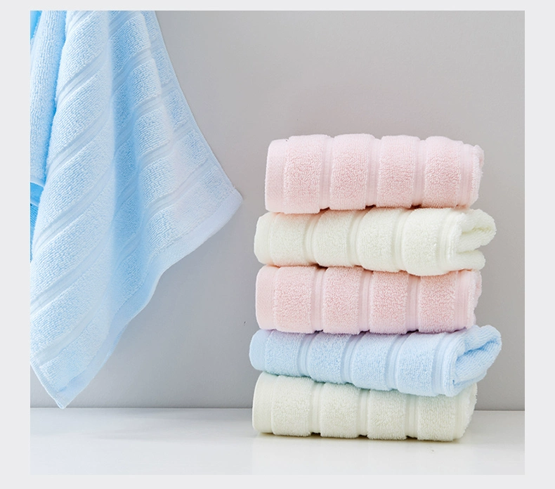 Sợi cotton, khăn bông, khăn mặt, đồ đôi nữ, khăn tắm, nam, mềm mại, thấm hút và không xơ - Khăn tắm / áo choàng tắm