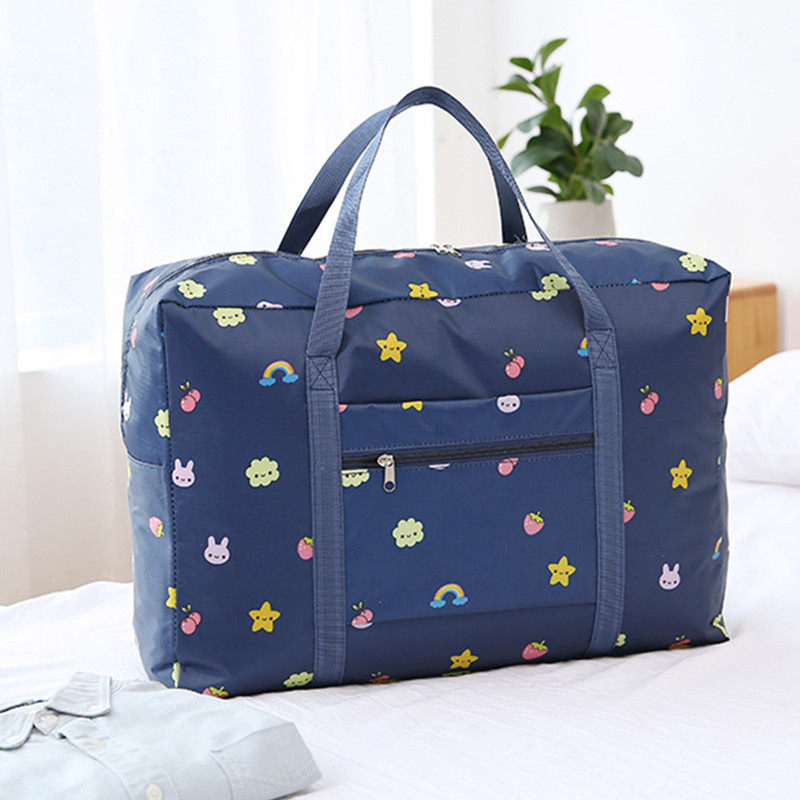 Out Portable Luggage Bag Waterproof Large Capacity Clothes Cashier Bag Net Red versatile travel bag Hand minimalist