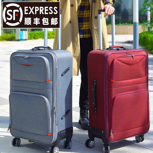 Универсальный чемодан, вместительная и большая коробка, ткань оксфорд, 28 дюймов