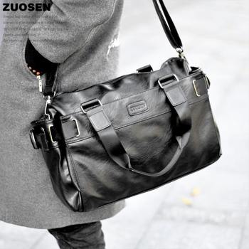 Zuosen zuosen korean version of men's bag casual bag shoulder bag crossbody bag handbag travel bag men's bag trendy