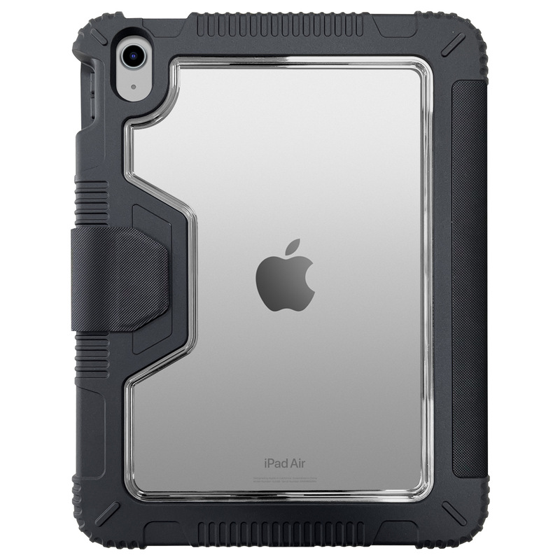 iPad Pro11/12.9/ 13inch Air7/6/5 Mini7/6 8/9/10/11 Generation A16 Protective Case Anti-Fall and Anti-Bending Hard Shell with Pen Slot
