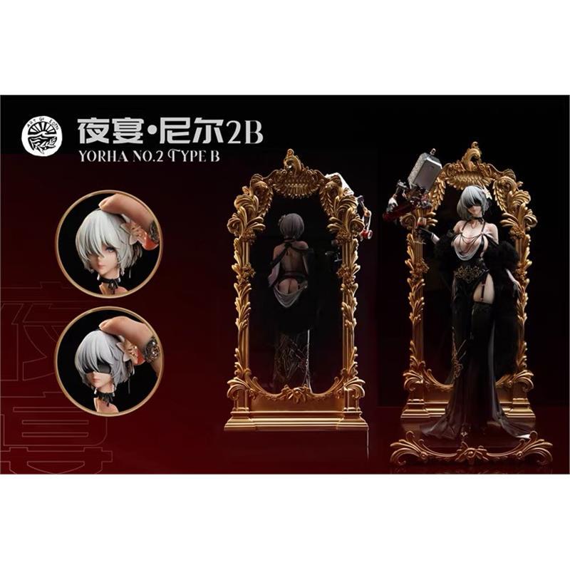 Eden Anniversary Edition Night Banquet Nier 2B Limited Edition Figurine Statue Eden Anniversary Edition Night Banquet Nier 2B Limited Edition Figurine Statue