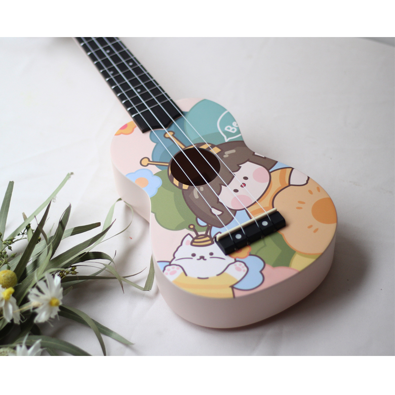 Ukriri's flagship store female beginner Ukri 21 inch 23 inch Hawaii four - pine guitar student