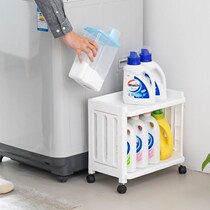 Bathroom rack toilet storage rack laundry detergent shelf toilet rack balcony storage floor-to-floor multi-storey