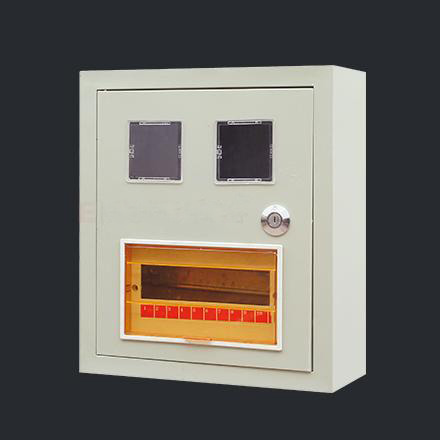 PZ40-2-10 Single Phase Two - House Ferry Meter Box Strong Electric Case Distribution Box with Lock Device and Device