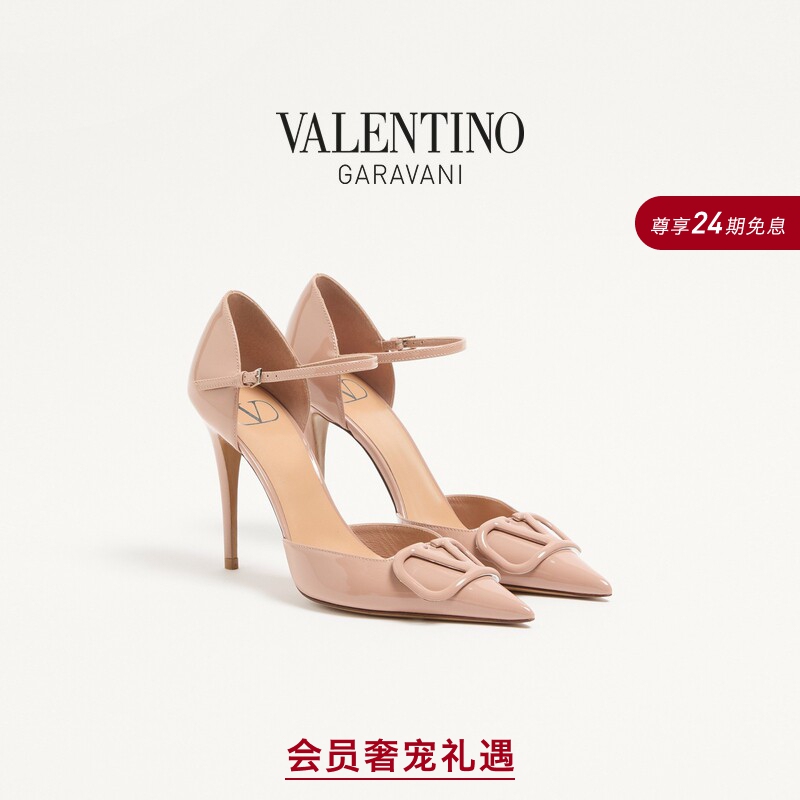 [Online Exclusive] Valentino Women's Vlogo Signature Dorsay High Heels