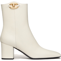 (Online Exclusive) (Chinese Valentines Day Gift) VALENTINO VALENTINO Womens VLOGO Calfskin Ankle Boots