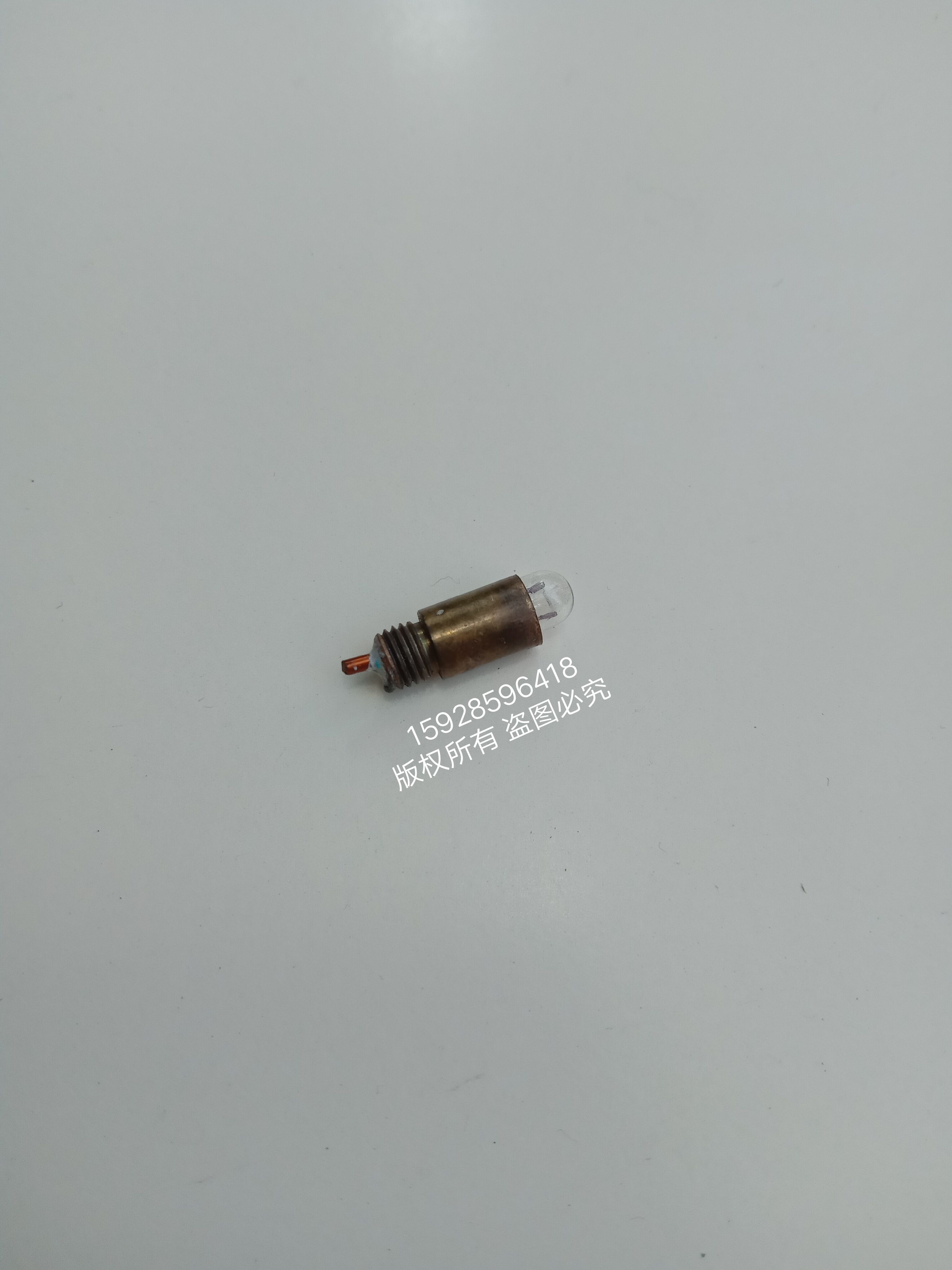 申花检眼镜手持眼底镜灯泡2.5V0.3YD检查观察信鸽鸽子眼睛用灯泡
