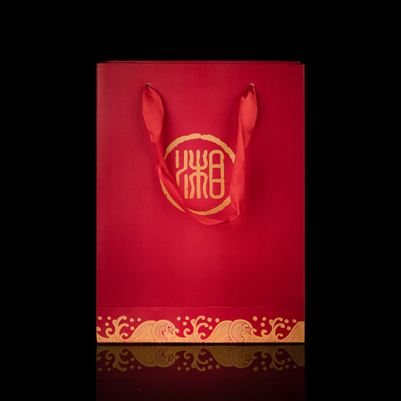 Xiang Chuanli Silk Handkerchief Accessories Chinese Red Gift Bag Single Shot Link Gift Gift