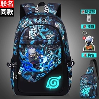 Азиатский светло-серый T-Large Kakashi+подвесной локолик+сумка для груди