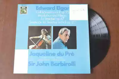 Vinyl LP autograph M version Jaqueline du Pre female cellist du Pre female cellist