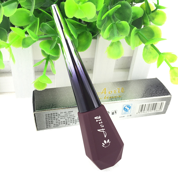 Authentic Ai Weier kẻ mắt mềm mại chống nhòe không tẩy trang - Bút kẻ mắt kẻ eyeliner