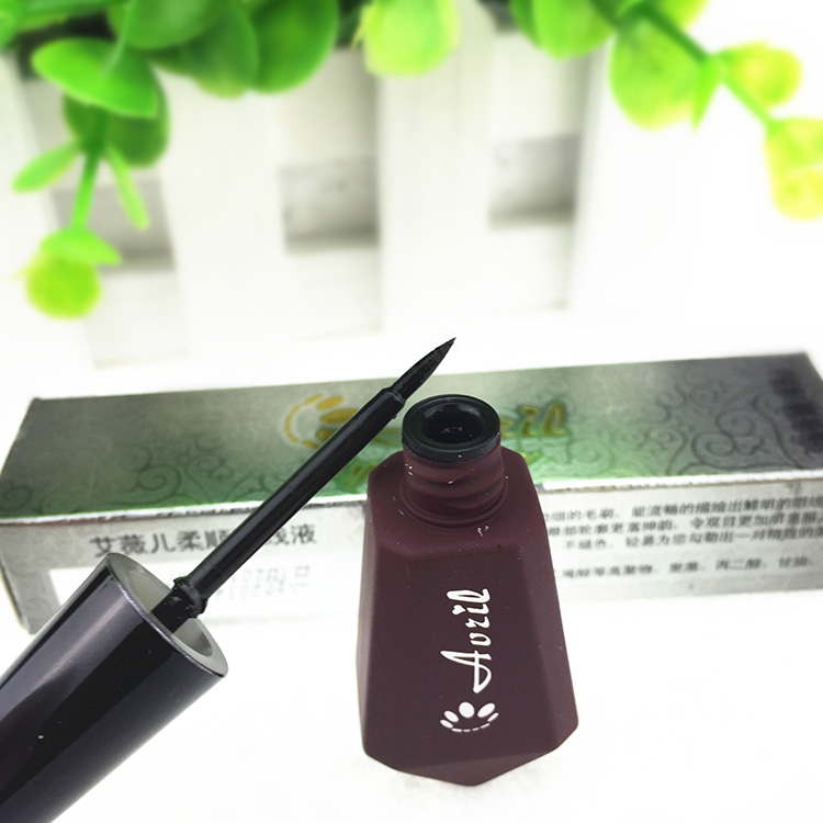 Authentic Ai Weier kẻ mắt mềm mại chống nhòe không tẩy trang - Bút kẻ mắt kẻ eyeliner