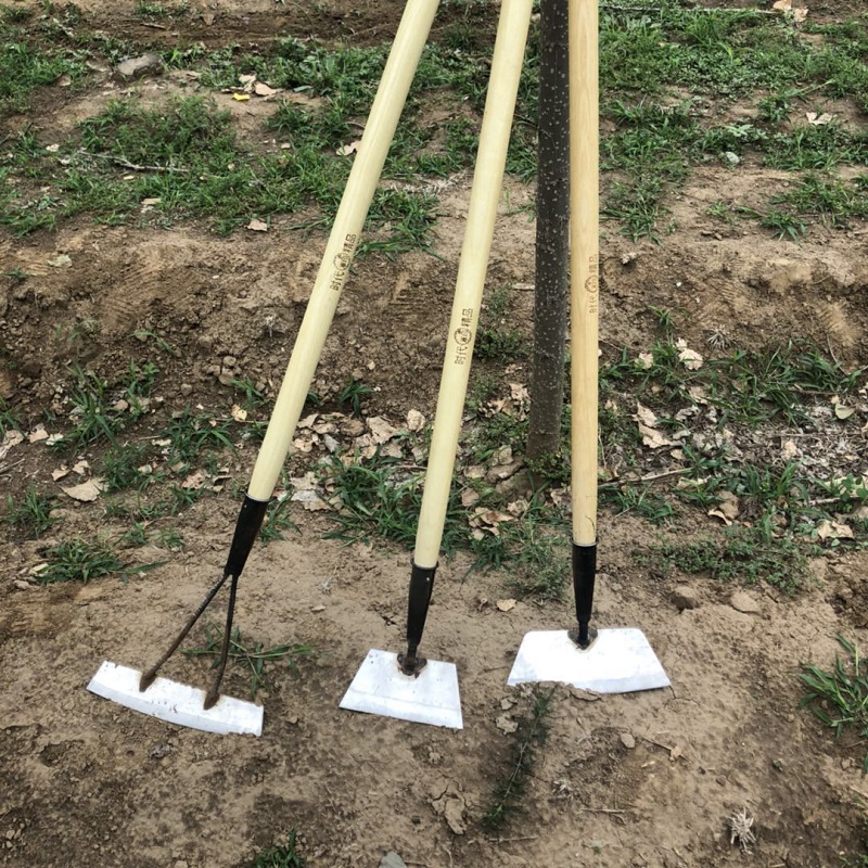 Stainless Steel Hoe Weeding Exclusive Home Weeding seed Vegetable Tools Flower Hoe Push Grass Hoe Knife Agricultural Hoe Grass God