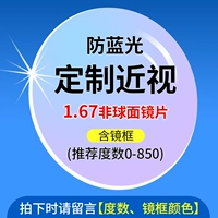 [Patriotic] ​​анти-синий свет 1,67 объектив 0-850 градусов (сообщение о кадре)