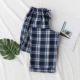 2018 mùa thu mới cho nam quần flannel cotton pyjama lỏng kích thước lớn lưới dịch vụ nhà quần thẳng ra có thể được mặc quần sịp