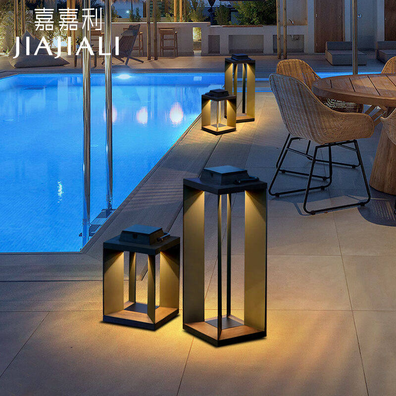 Cargalie Solar Yard Lights Free wiring Lawn LED light patio Outdoor waterproof removable View lamp Do n't