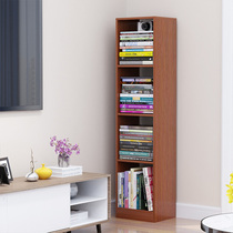 Narrow Slit Narrow High Bookcase Bookcase Super Narrow Vertical Shelve Shelf Floor Containing Cabinet Locker Slit Cabinet Extreme Minimalist Cabinet