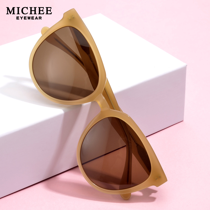 2023 new Liu Yifi Liu Yifi with a large face and skinny summer polarized sunglasses