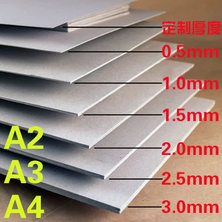 A2 (594 * 420) Các tông trắng 1,5mm Các tông các tông dày các tông các tông tự làm - Giấy văn phòng