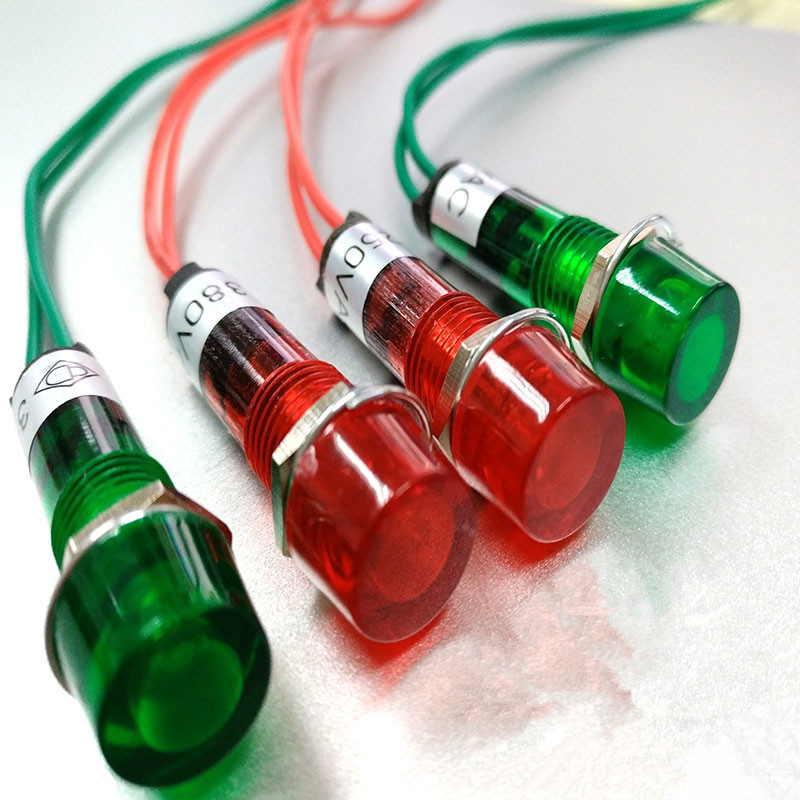 Water heater indicator light water heater accessories 220V 380V power indicator light small traffic light signal display light
