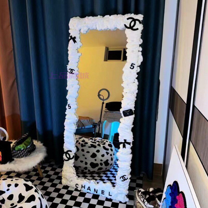 Diy Reformed Mirror Material Net Red-body Mirror Foam Building Material Material Bag Side Manual