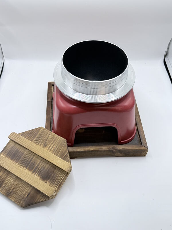 Japanese-Style Oden Rice Cooker, Fish Head Rice Cooker, Alcohol Stove for Home and Commercial Use, Outdoor Camping Claypot Rice Cooker