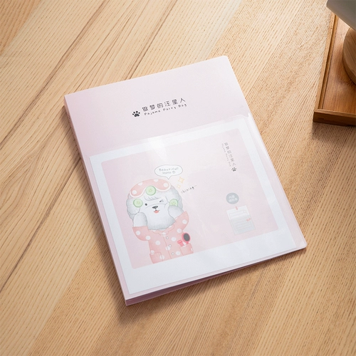 Мультяшный фотоальбом для школьников, многослойный альбом для карточек, папка, свежий милый постер