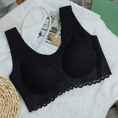 紫速舒适无痕抑菌两面乳胶文胸