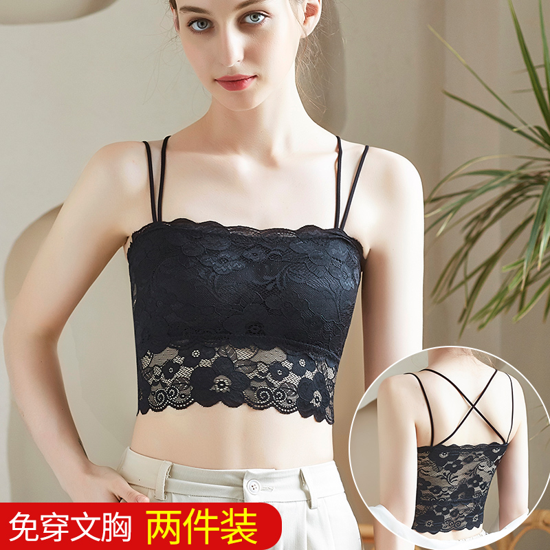 Wrap-in-breasted undershirt with a hitch-back harness mesh red explosive-Breasted Underwear women gather to guard against the light and thin vest