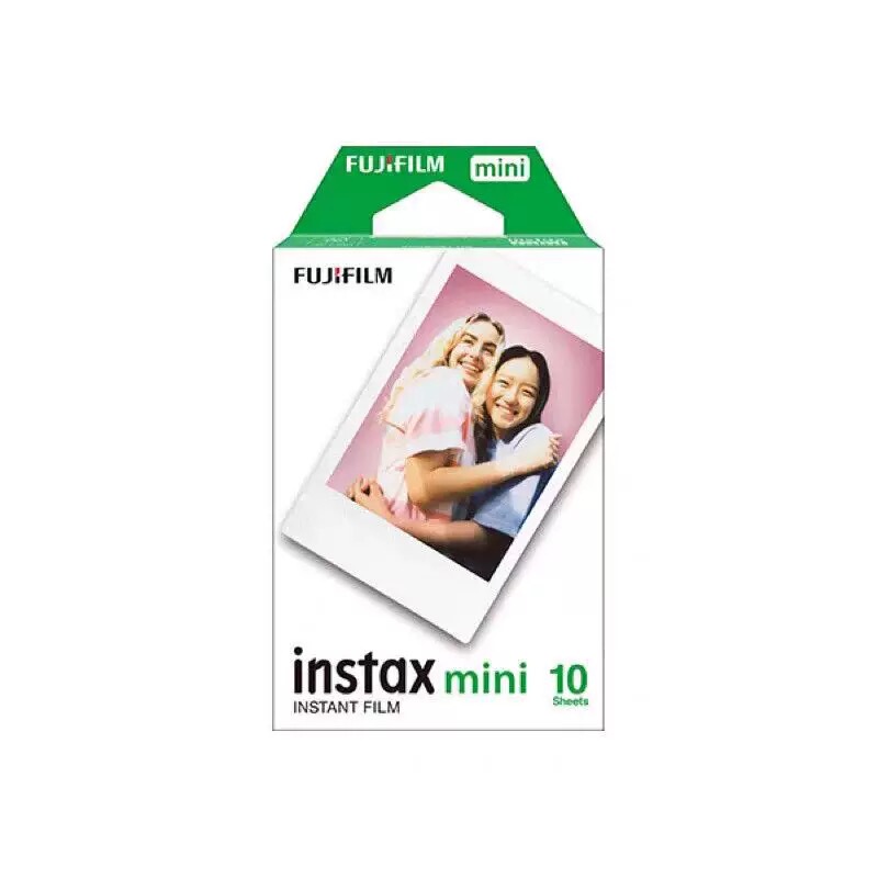 Fujifilm Original Mini Photo Paper 10 Sheets with White Border Suitable for Mini Series Universal Use